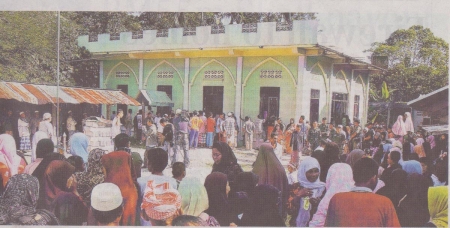 Masjid Al furqon, di Masjid ini lah pembantaian itu berlangsung 